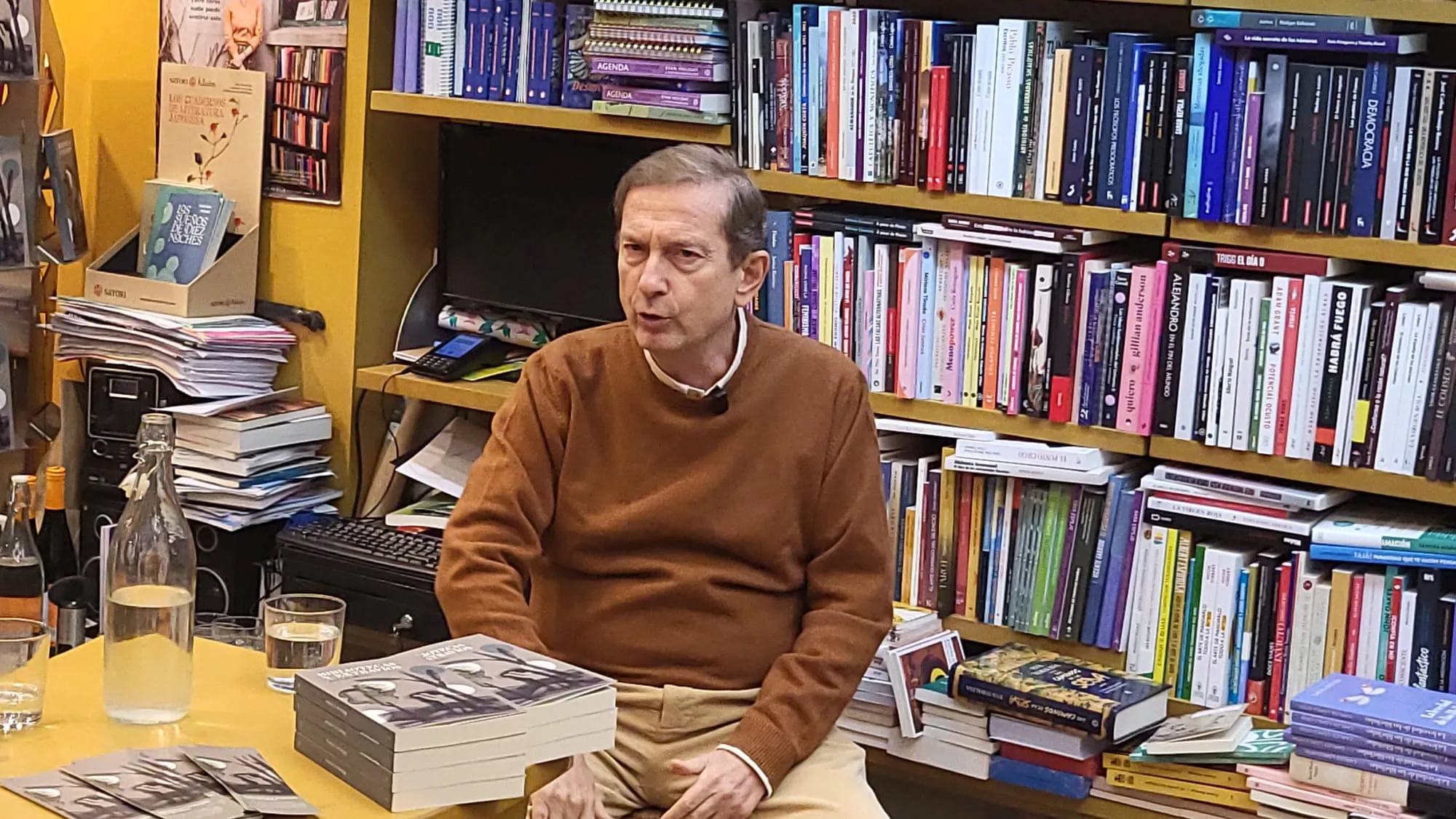 Presentación de José Luis Melero de Bibliotecas y Extravíos en la Anónima