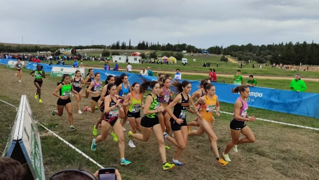 Cristina Espejo en la carrera absoluta femenina. Cristina Espejo en la carrera absoluta femenina.