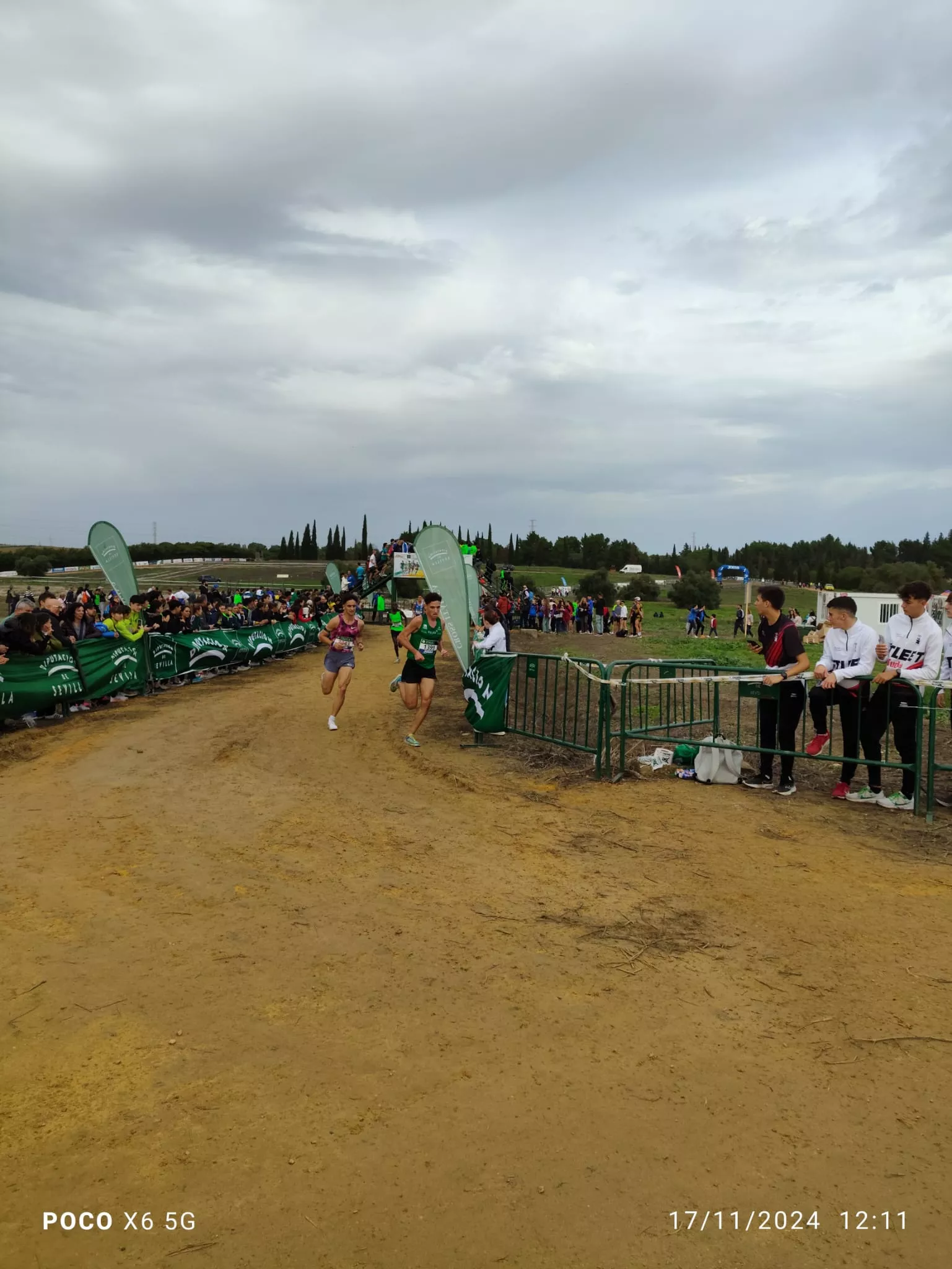 Pol Oriach, en la carrera Sub-23