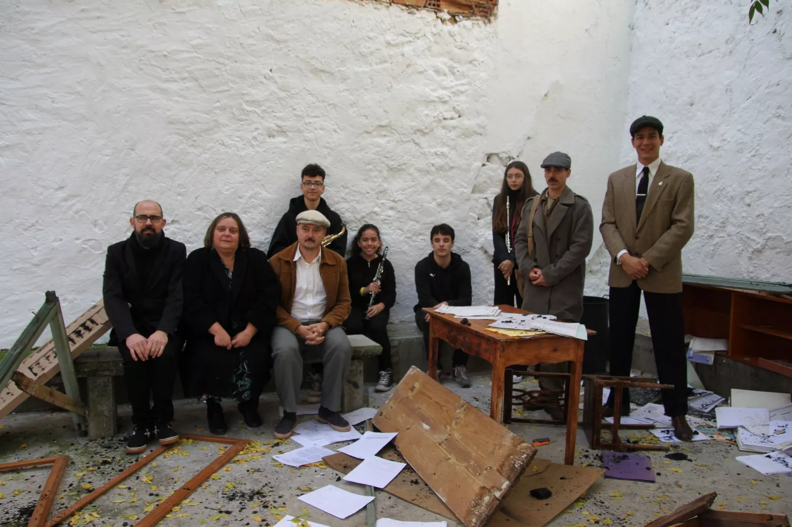 Recreación de la batalla del Ebro en Flix, con la colaboración de la asociación oscense Primera Línea. Foto: Carlos Neofato