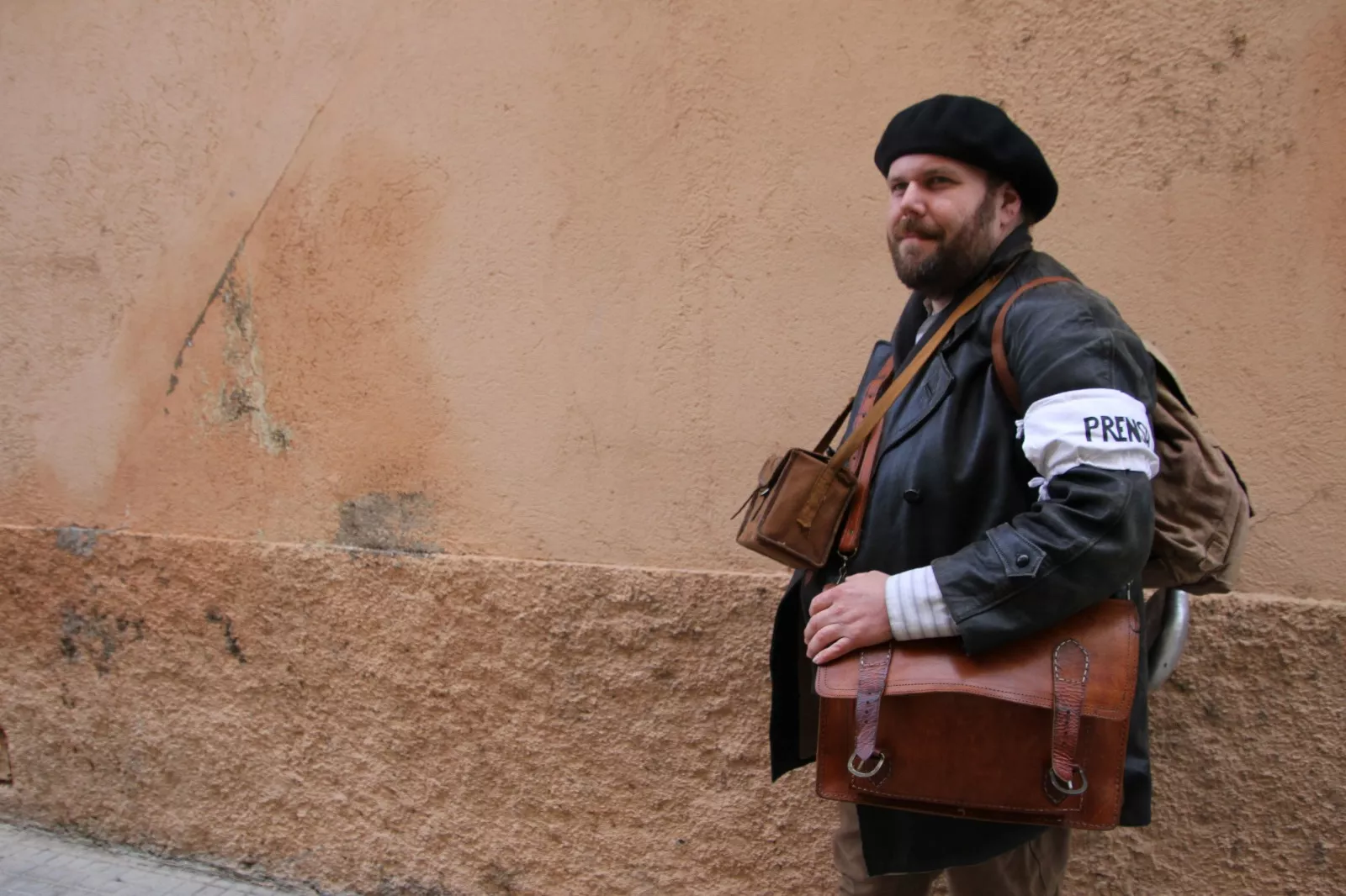 Recreación de la batalla del Ebro en Flix, con la colaboración de la asociación oscense Primera Línea. Foto: Carlos Neofato