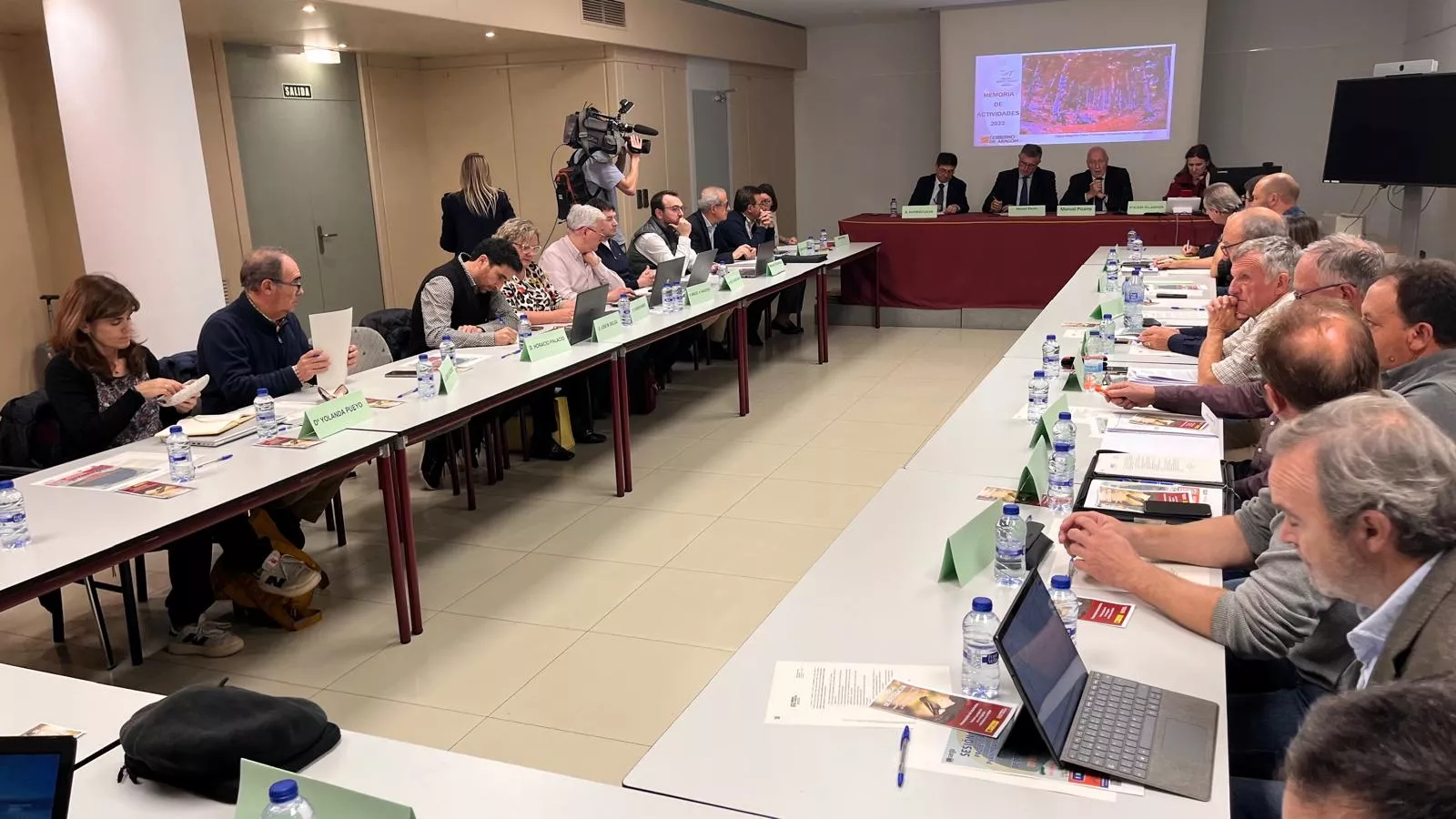 Patronato del Parque Nacional de Ordesa y Monte Perdido celebrado en Huesca. Foto Mercedes Manterola