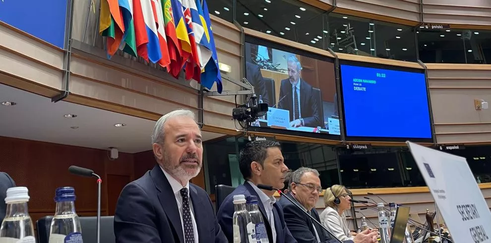 Jorge Azcón en el Comité de las Regiones