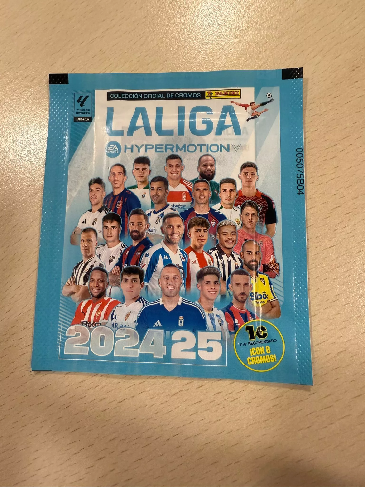 Cromos de Panini de la nueva colección de Segunda División.