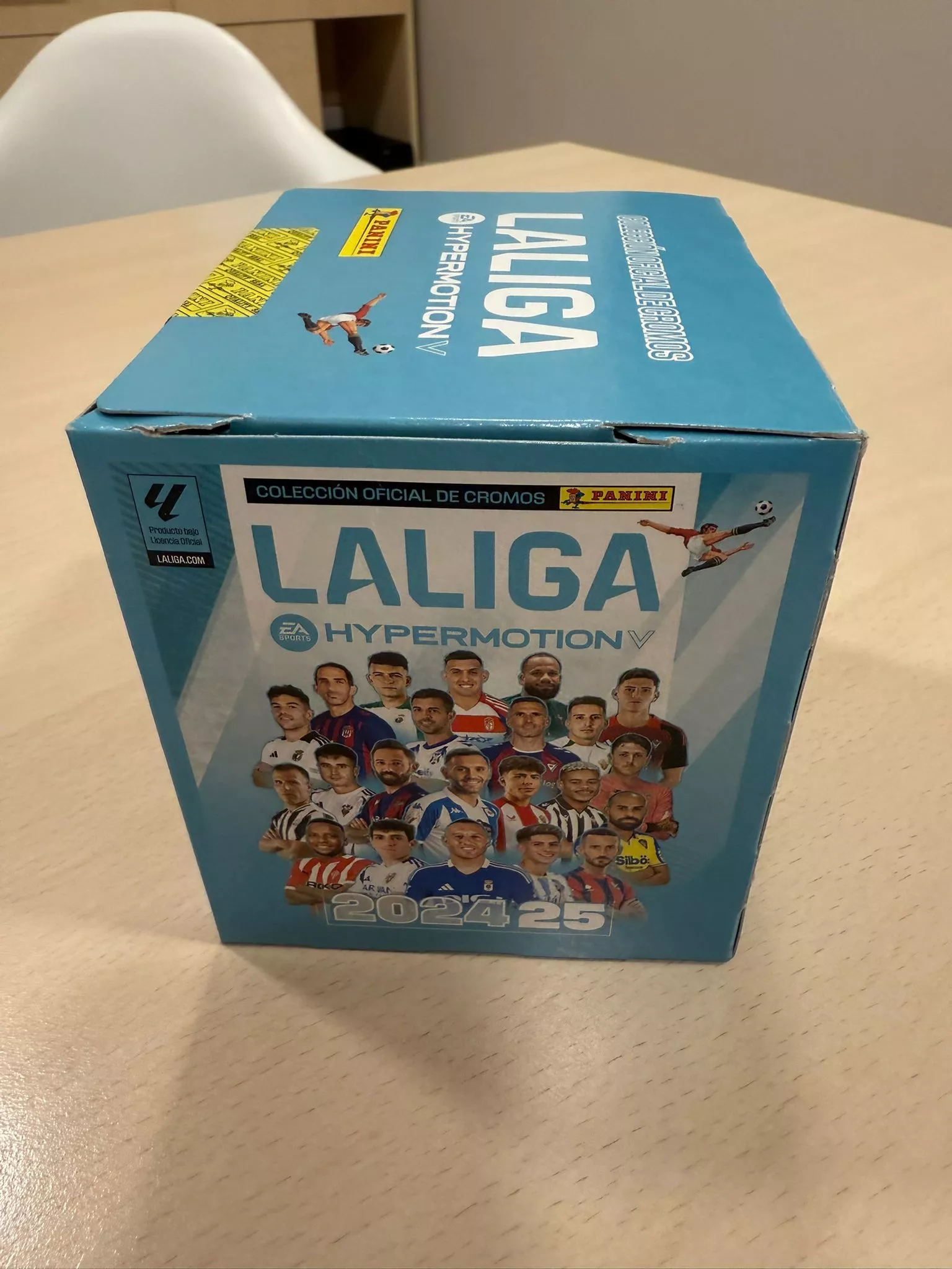 Cromos de Panini de la nueva colección de Segunda División.