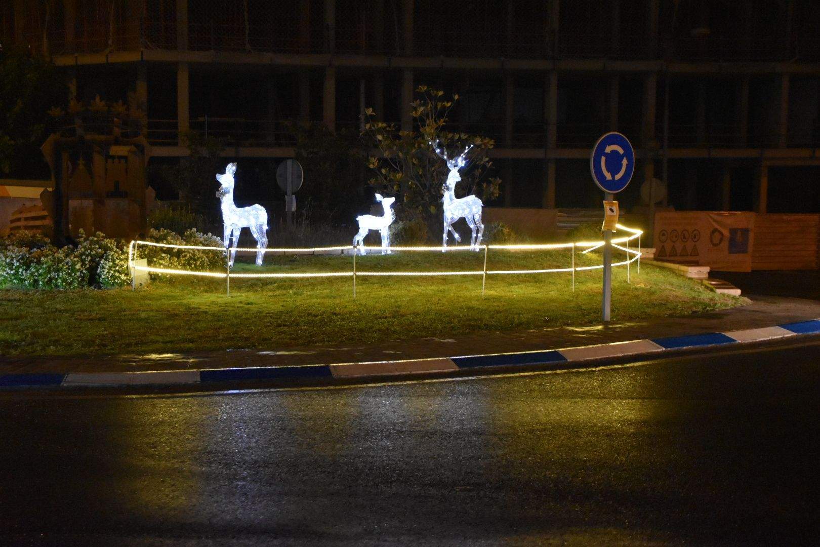 Encendido navideño en Monzón