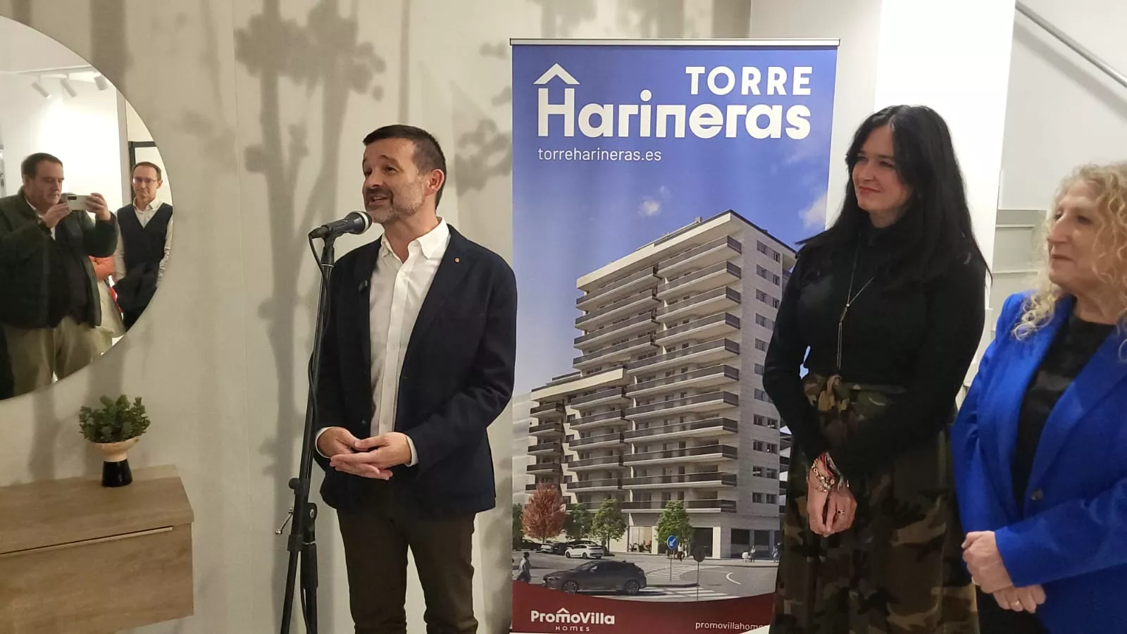 Inauguración de la sede de Promovilla Homes para Torre Harineras