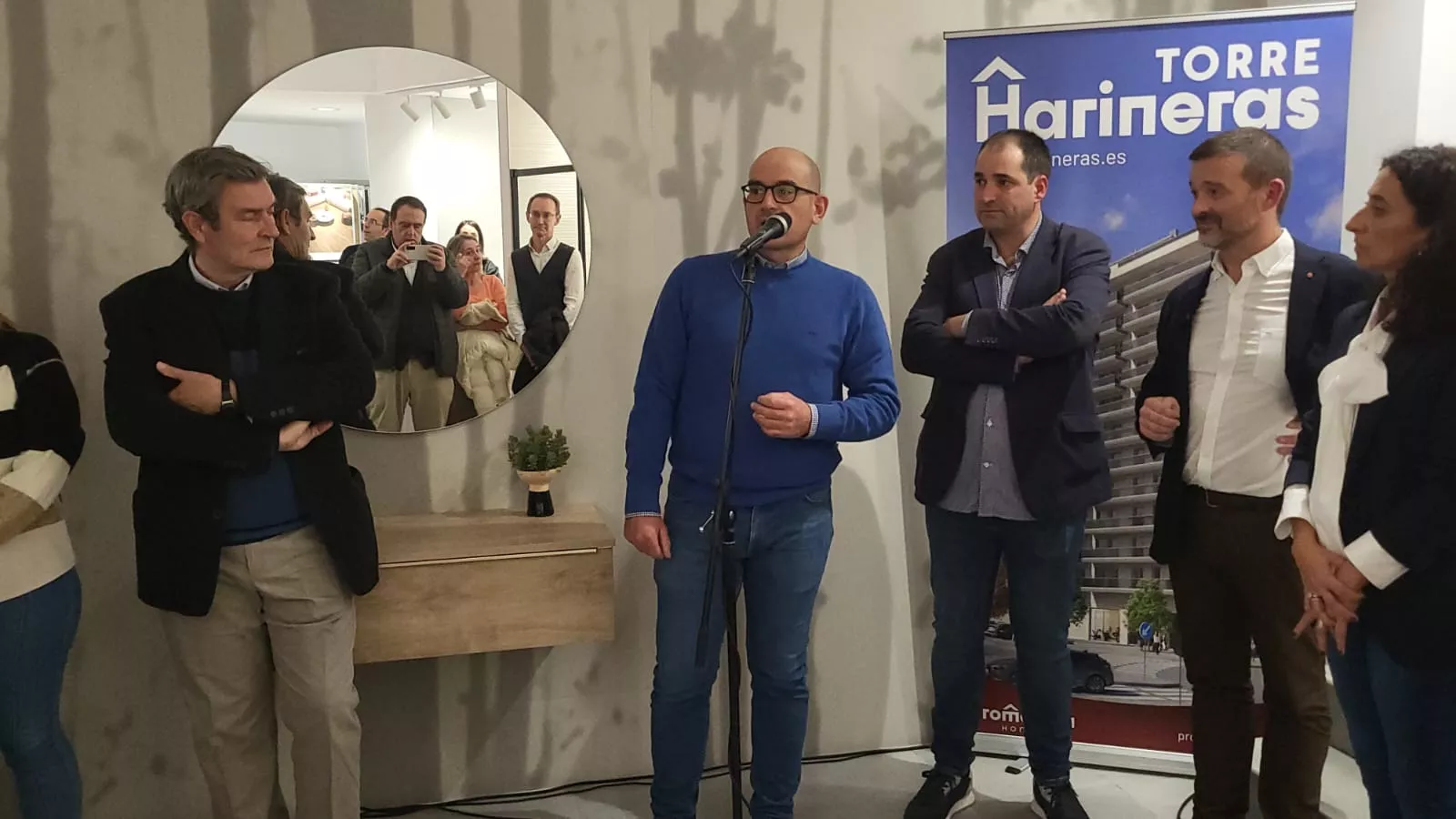 Inauguración de la sede de Promovilla Homes para Torre Harineras