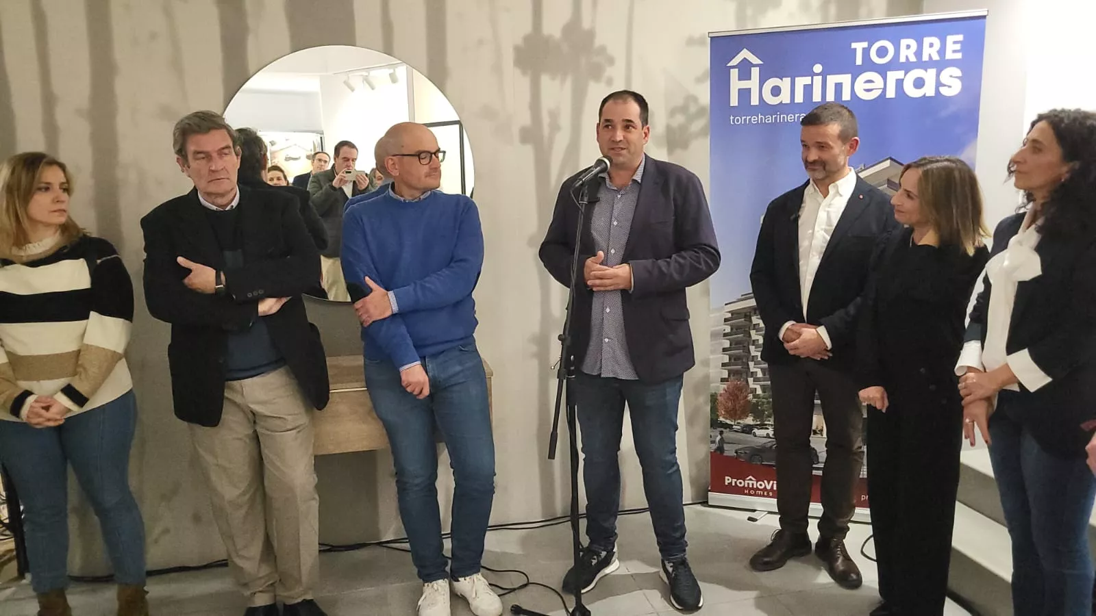 Inauguración de la sede de Promovilla Homes para Torre Harineras