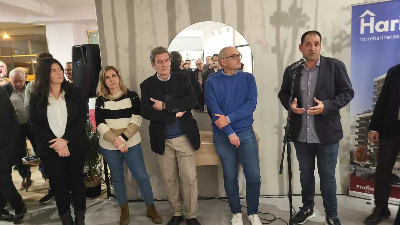 Inauguración de la sede de Promovilla Homes para Torre Harineras