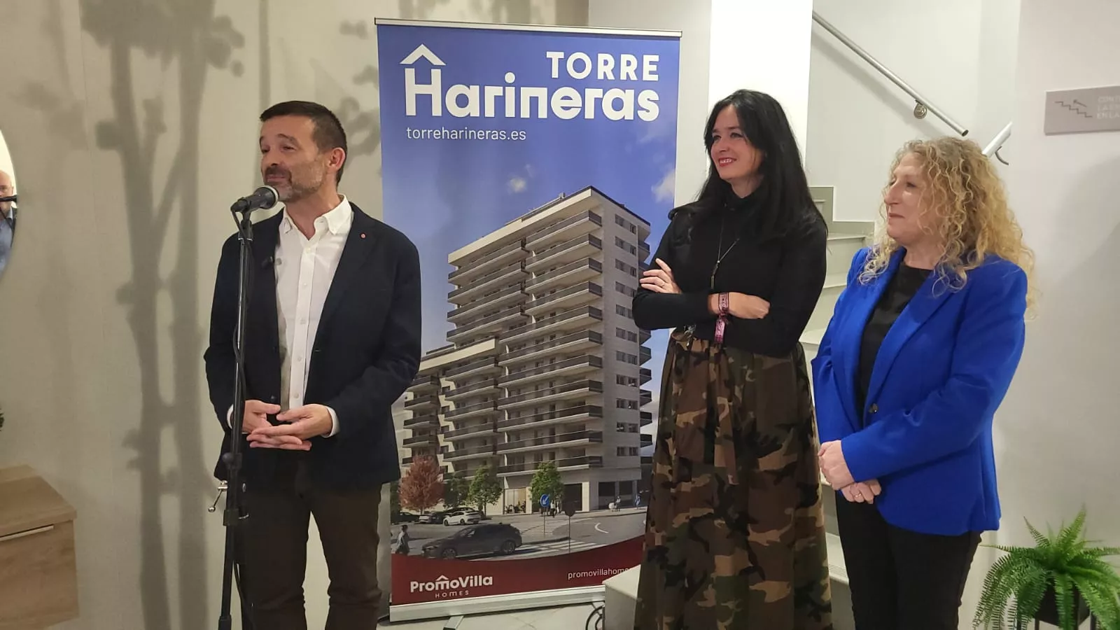 Inauguración de la sede de Promovilla Homes para Torre Harineras