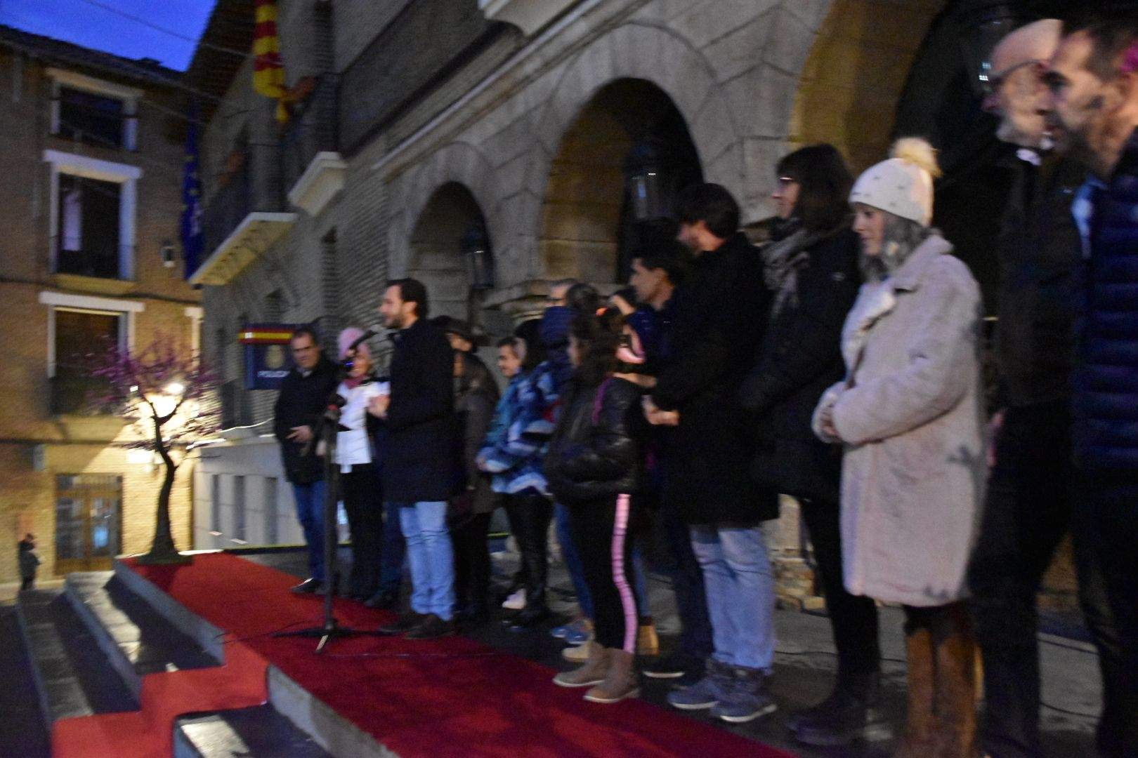 Encendido navideño en Monzón 
