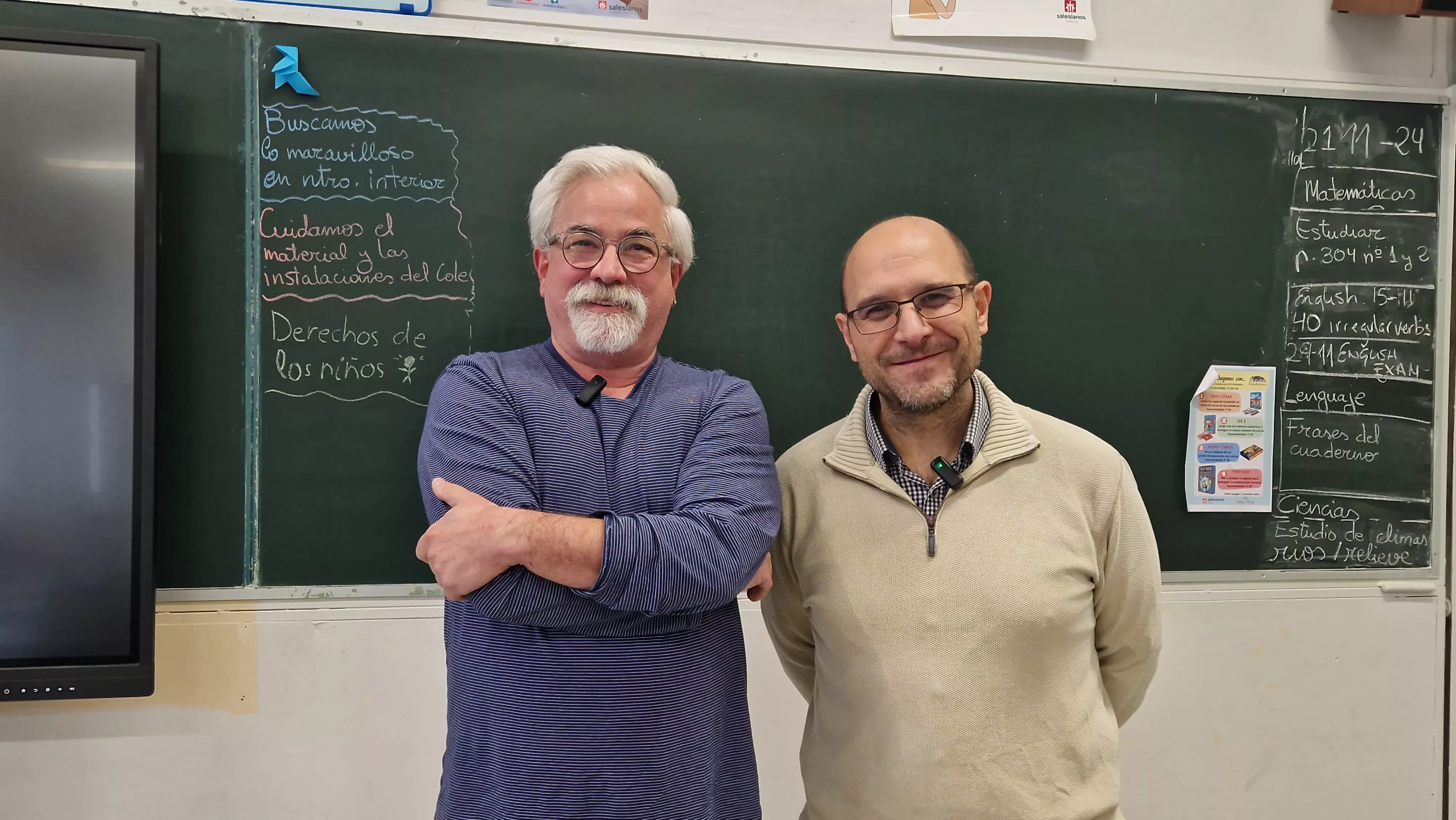 Antonio Martínez y Carlos Francisco. Foto Myriam Martínez 