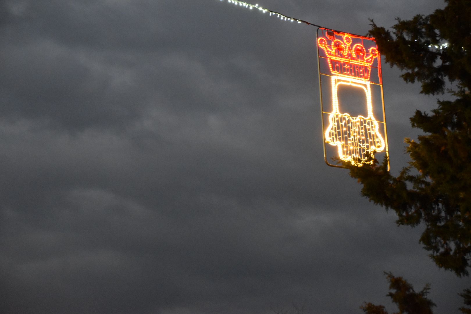 Encendido navideño en Monzón
