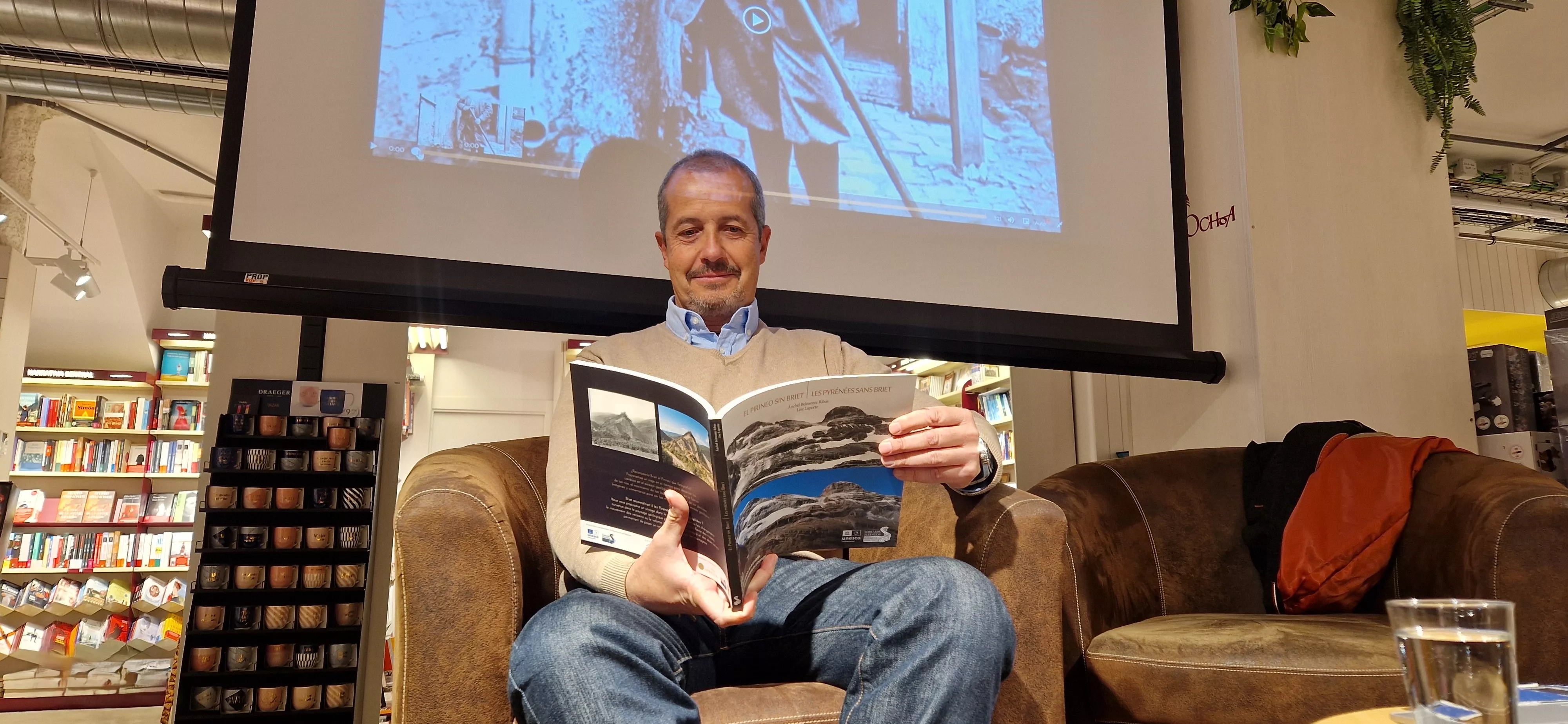 Ánchel Belmonte: Ánchel Belmonte: "Si Lucien Briet recorriera hoy el Pirineo, hay muchos sitios que le costaría reconocer”. Foto Myriam Martínez