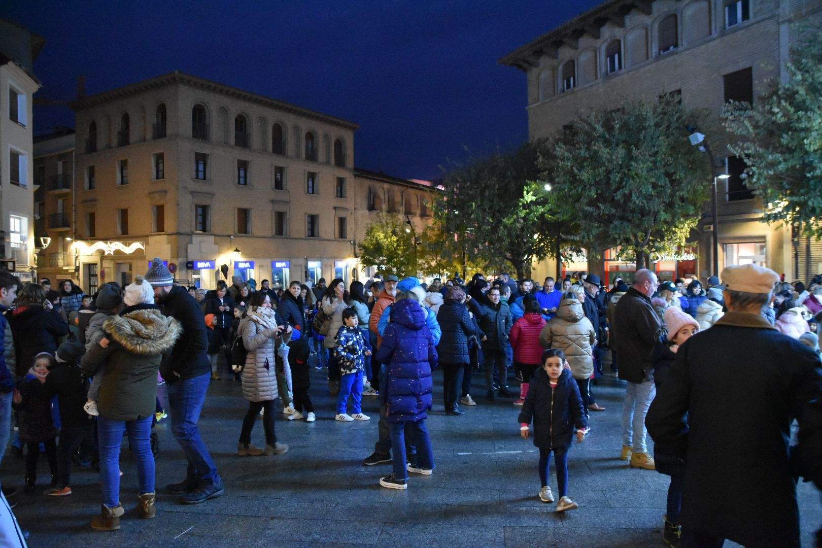 Encendido navideño en Monzón