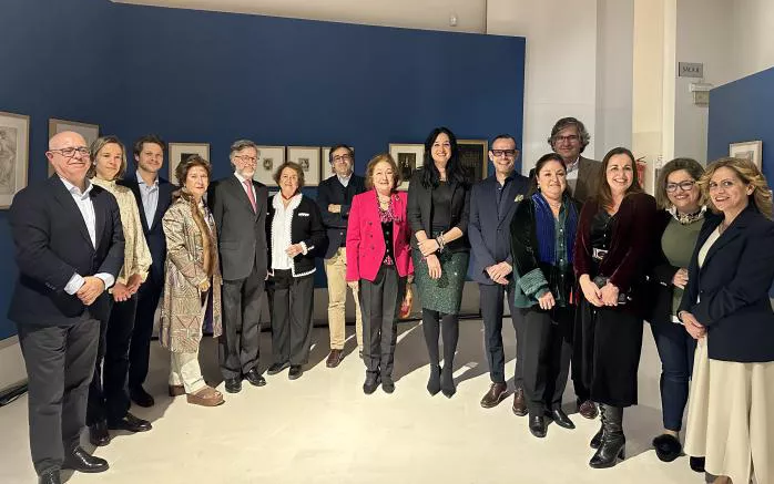 Acto de homenaje a la familia Carderera en el Museo de Huesca.