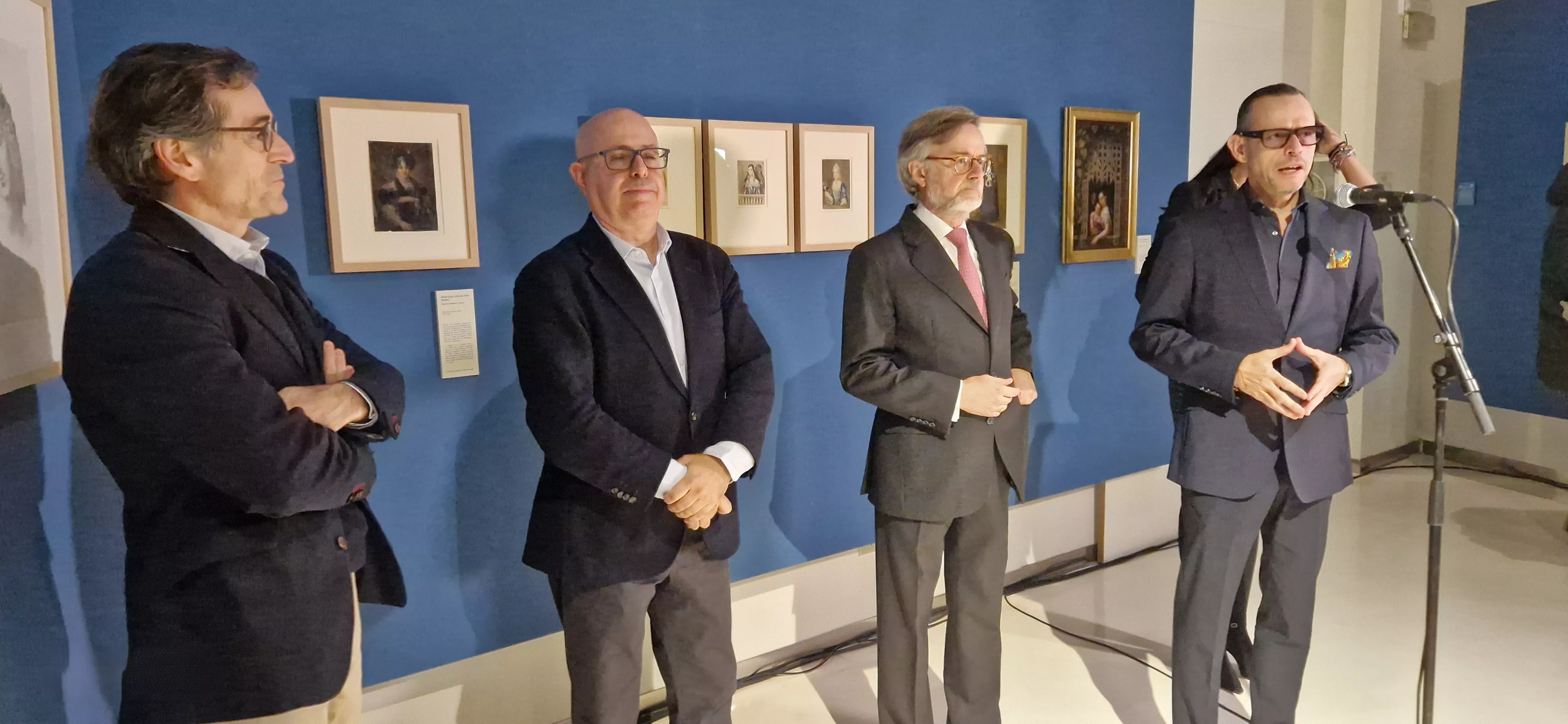 Alfonso Carderera, Fernando Sarría, Fernando Carderera y Pedro Olloqui. Foto Myriam Martínez