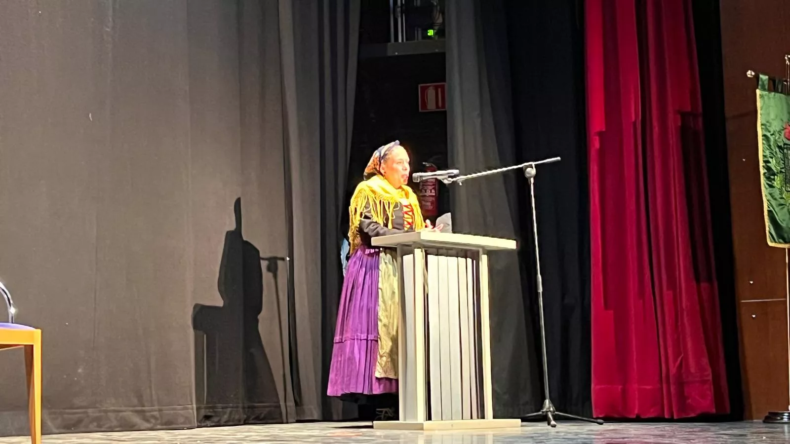 Gala de colofón del 70 aniversario de la Asociación Folklórica Santa Cecilia e inicio de sus fiestas. Foto Mercedes Manterola