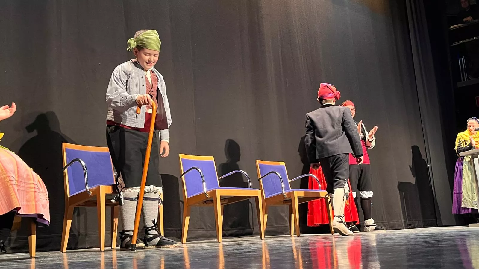 Gala de colofón del 70 aniversario de la Asociación Folklórica Santa Cecilia e inicio de sus fiestas. Foto Mercedes Manterola