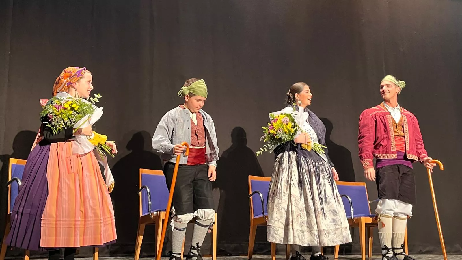 Gala de colofón del 70 aniversario de la Asociación Folklórica Santa Cecilia e inicio de sus fiestas. Foto Mercedes Manterola