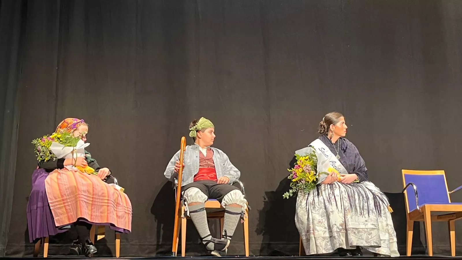 Gala de colofón del 70 aniversario de la Asociación Folklórica Santa Cecilia e inicio de sus fiestas. Foto Mercedes Manterola