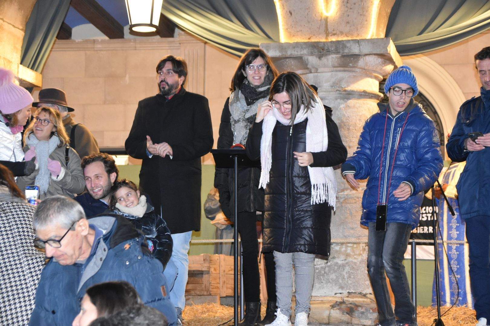 Encendido navideño en Monzón