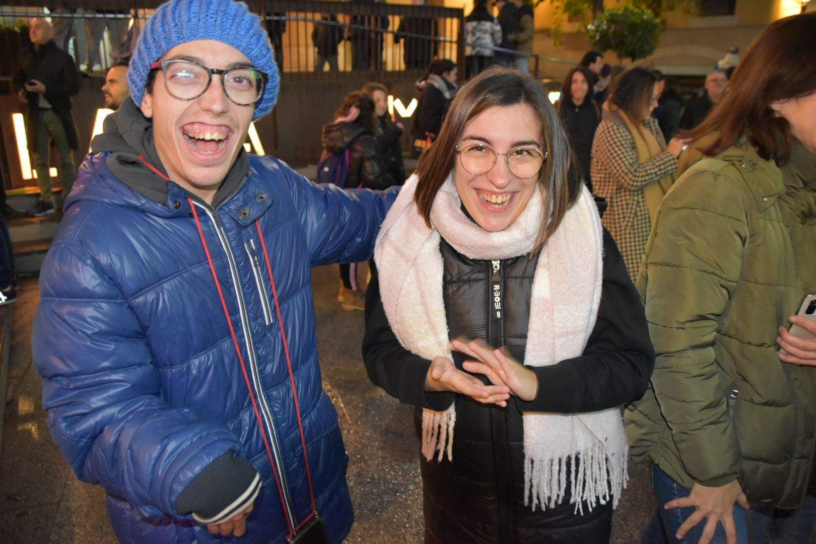 Encendido navideño en Monzón 