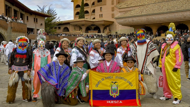 18ª Fiesta de la Virgen del Quinche en Torreciudad grupo folclórico de Huesca 18ª Fiesta de la Virgen del Quinche en Torreciudad grupo folclórico de Huesca