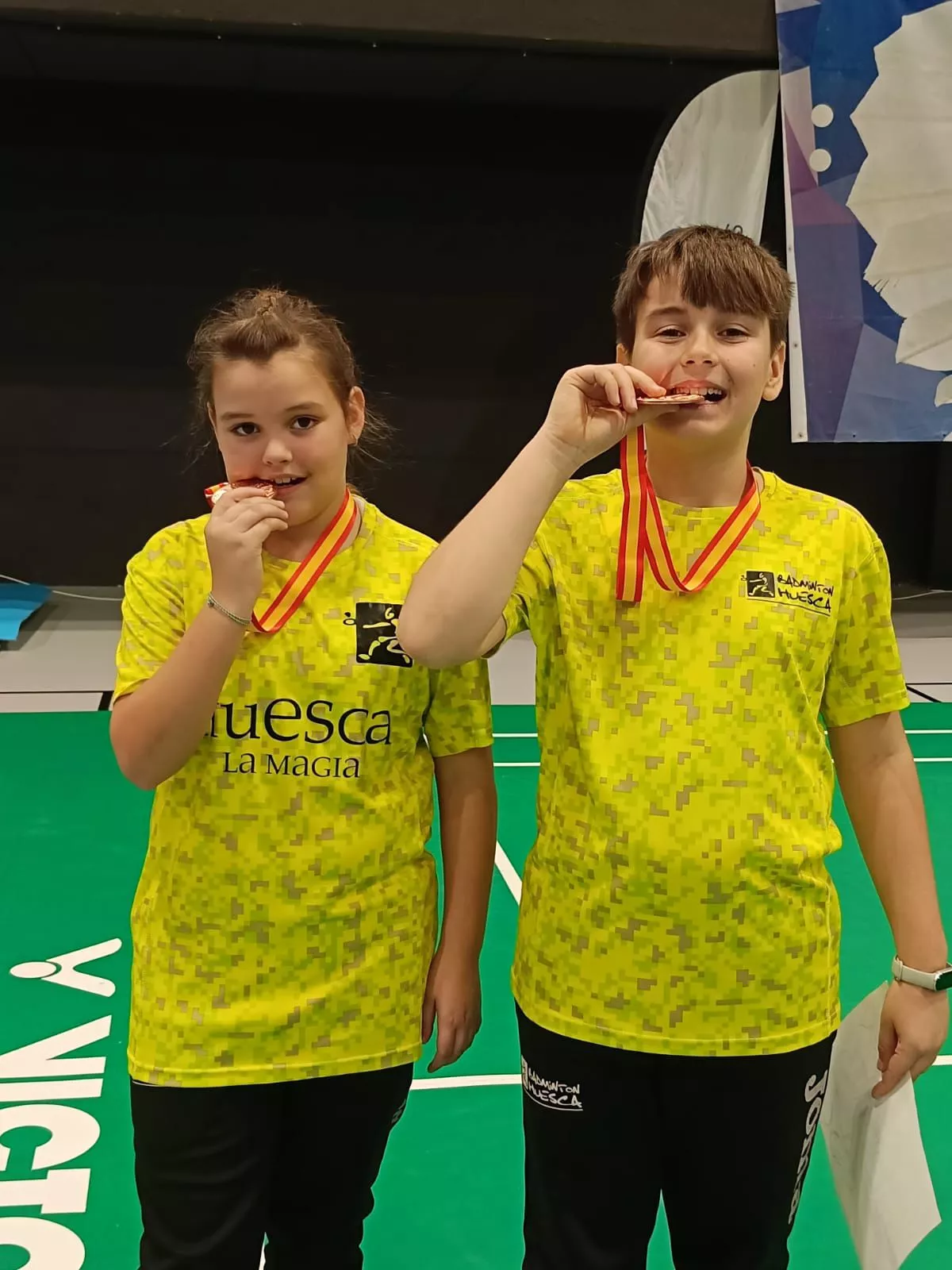 Martín Coronas y Lucía Rodríguez