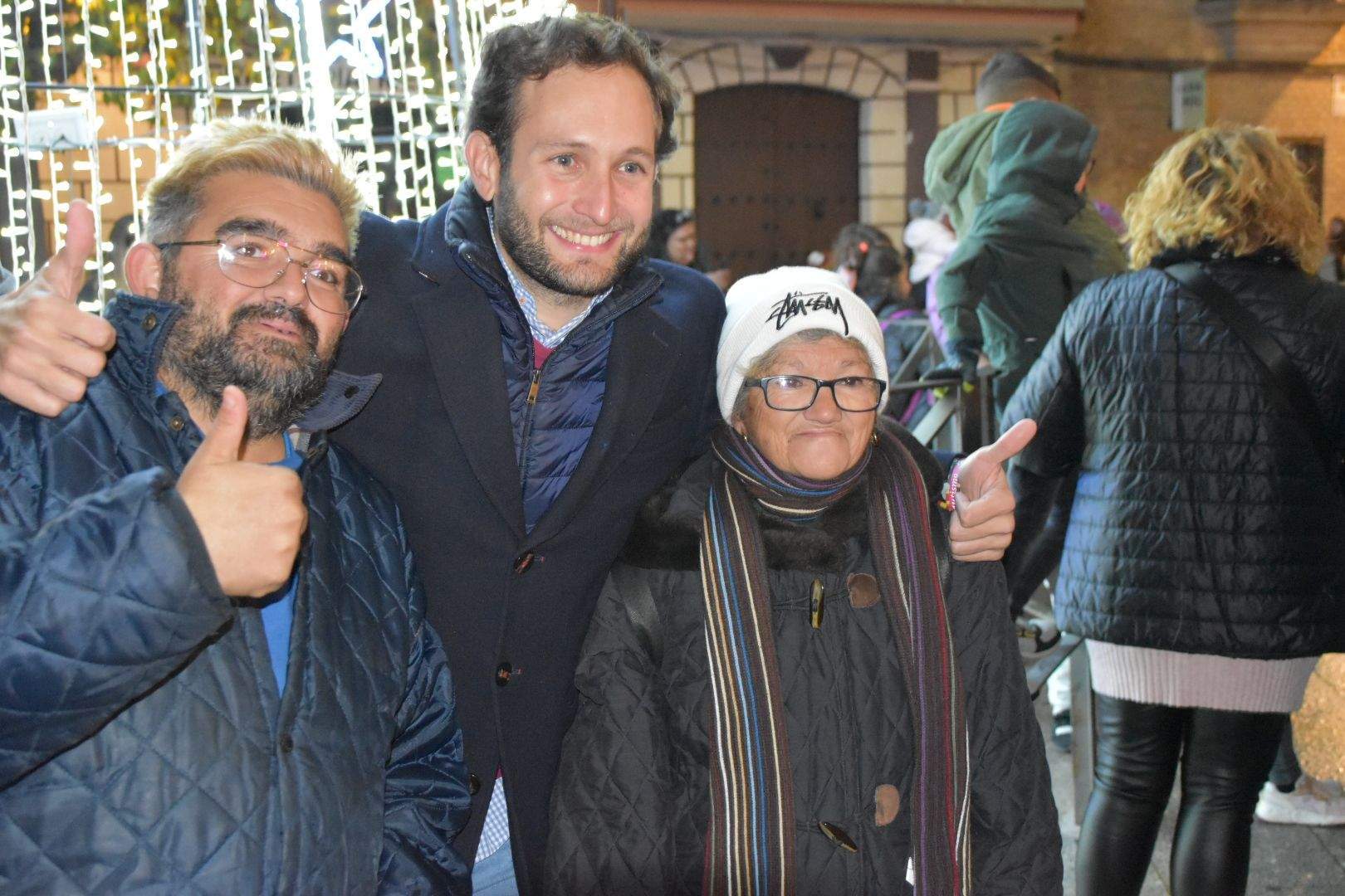Encendido navideño en Monzón 