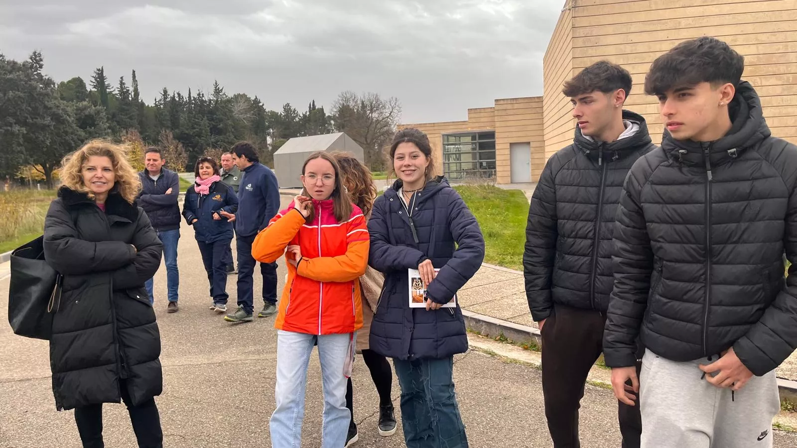 Presentación del jardín seco del CDAN. Foto Mercedes Manterola
