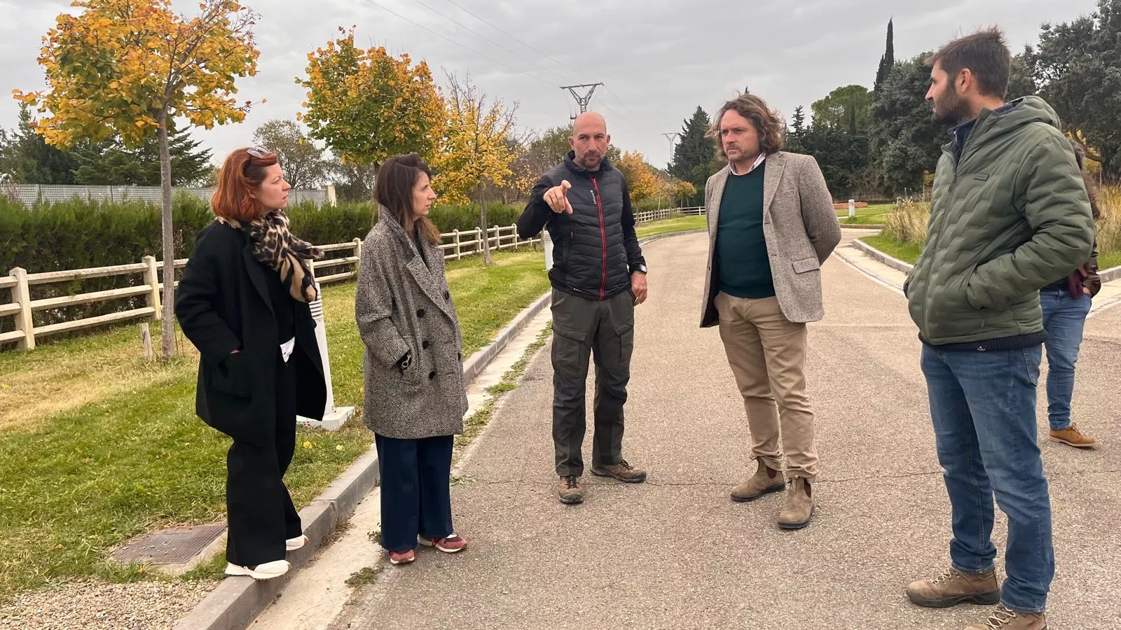 Presentación del jardín seco del CDAN. Foto Mercedes Manterola