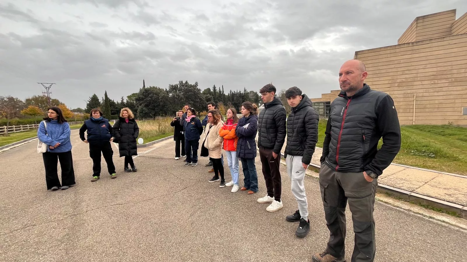 Presentación del jardín seco del CDAN. Foto Mercedes Manterola