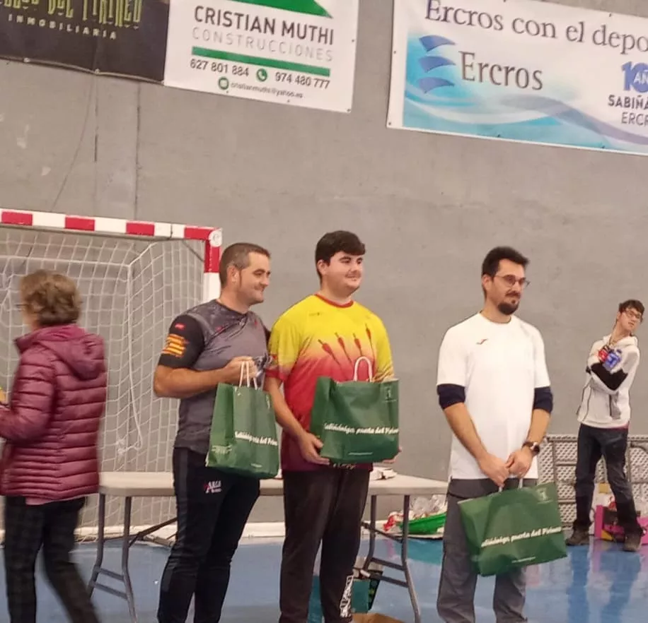 Francho Rufas, campeón en arco recurvo.