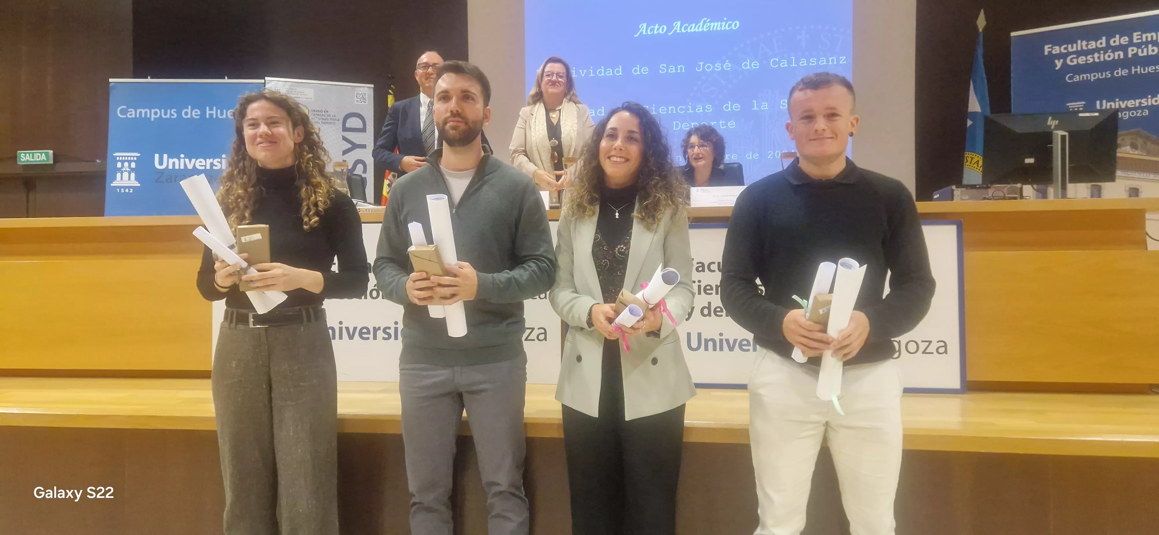 Fiesta de la Facultad de Ciencias de la Salud y el Deporte. Foto Myriam Martínez