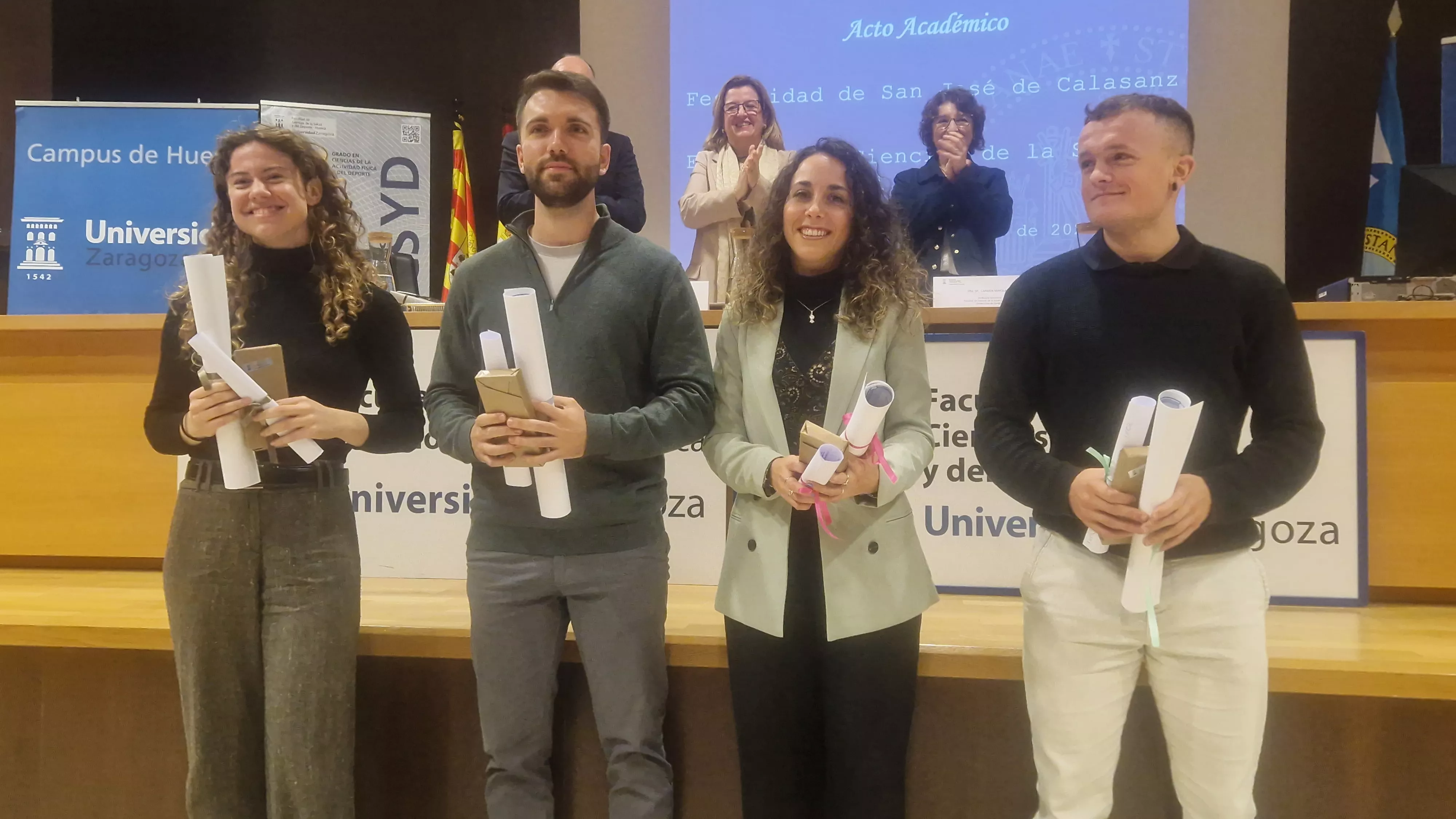 Fiesta de la Facultad de Ciencias de la Salud y el Deporte. Foto Myriam Martínez