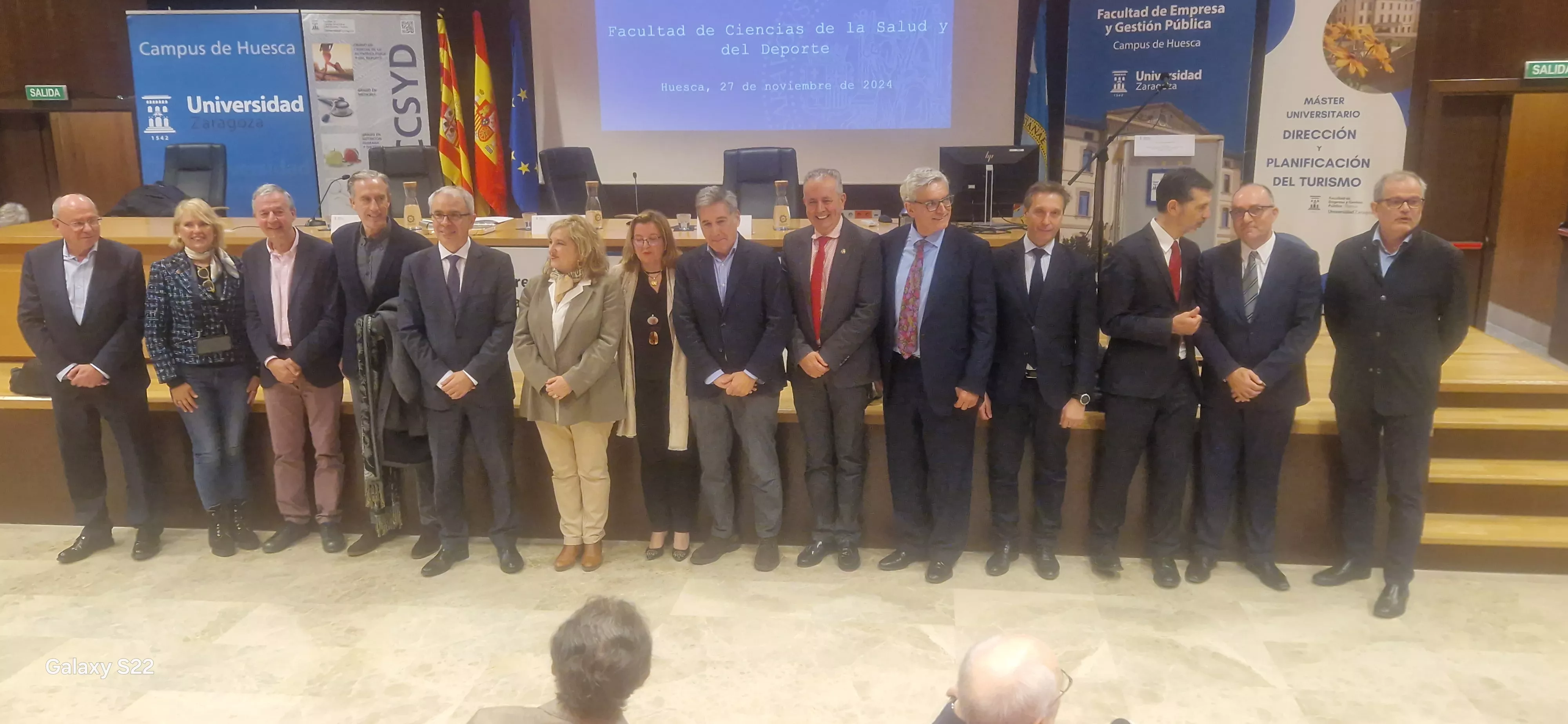 Fiesta de la Facultad de Ciencias de la Salud y el Deporte. Foto Myriam Martínez