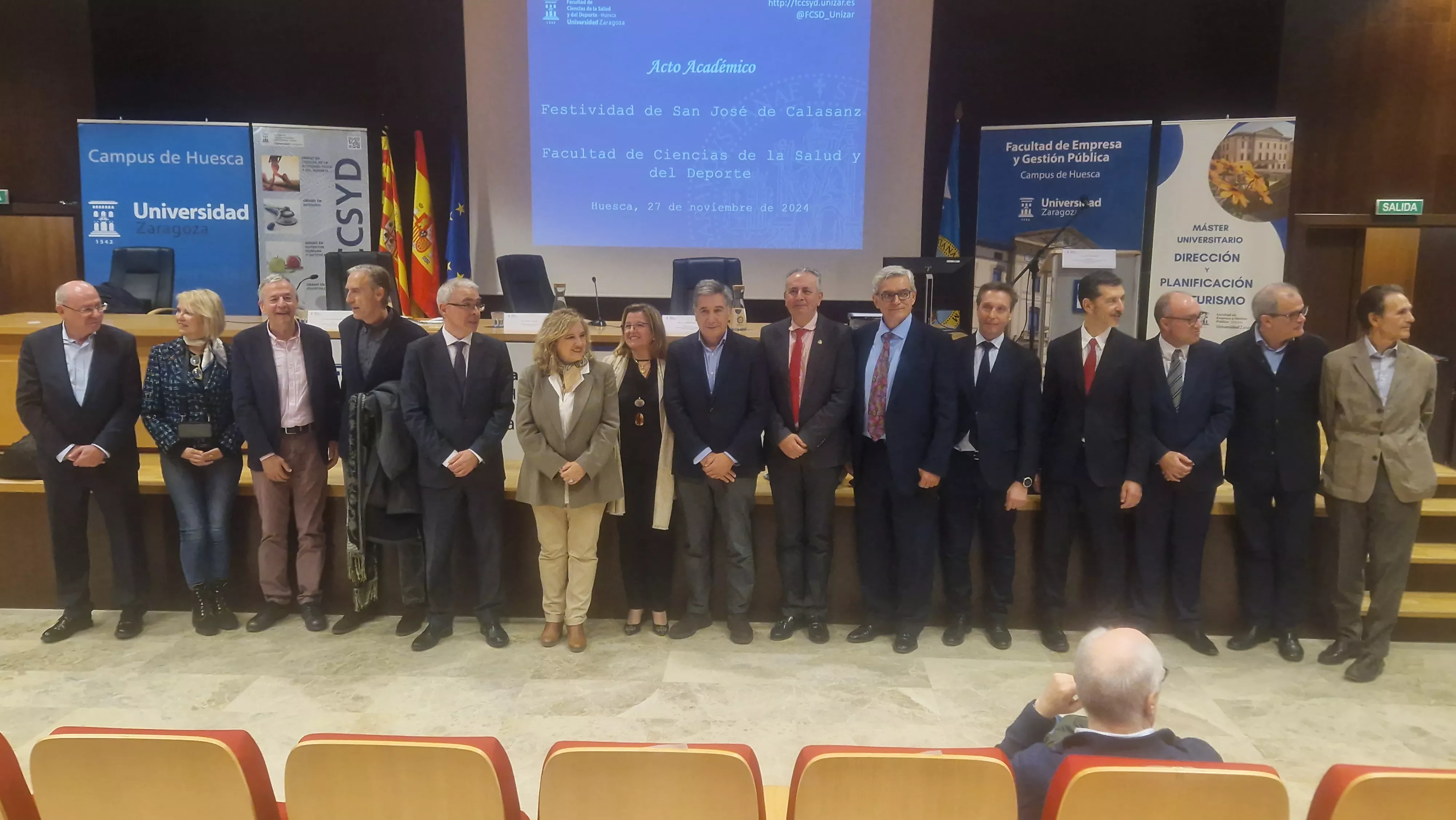 Fiesta de la Facultad de Ciencias de la Salud y el Deporte. Foto Myriam Martínez