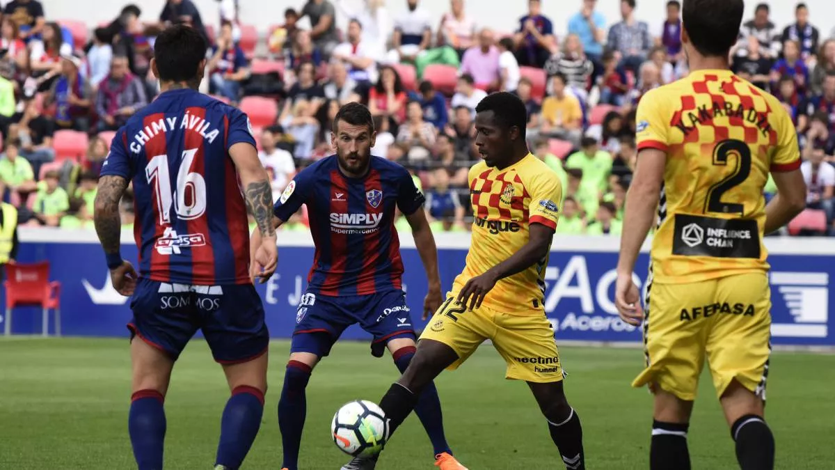 Foto de archivo del último Huesca-Nástic en El Alcoraz.