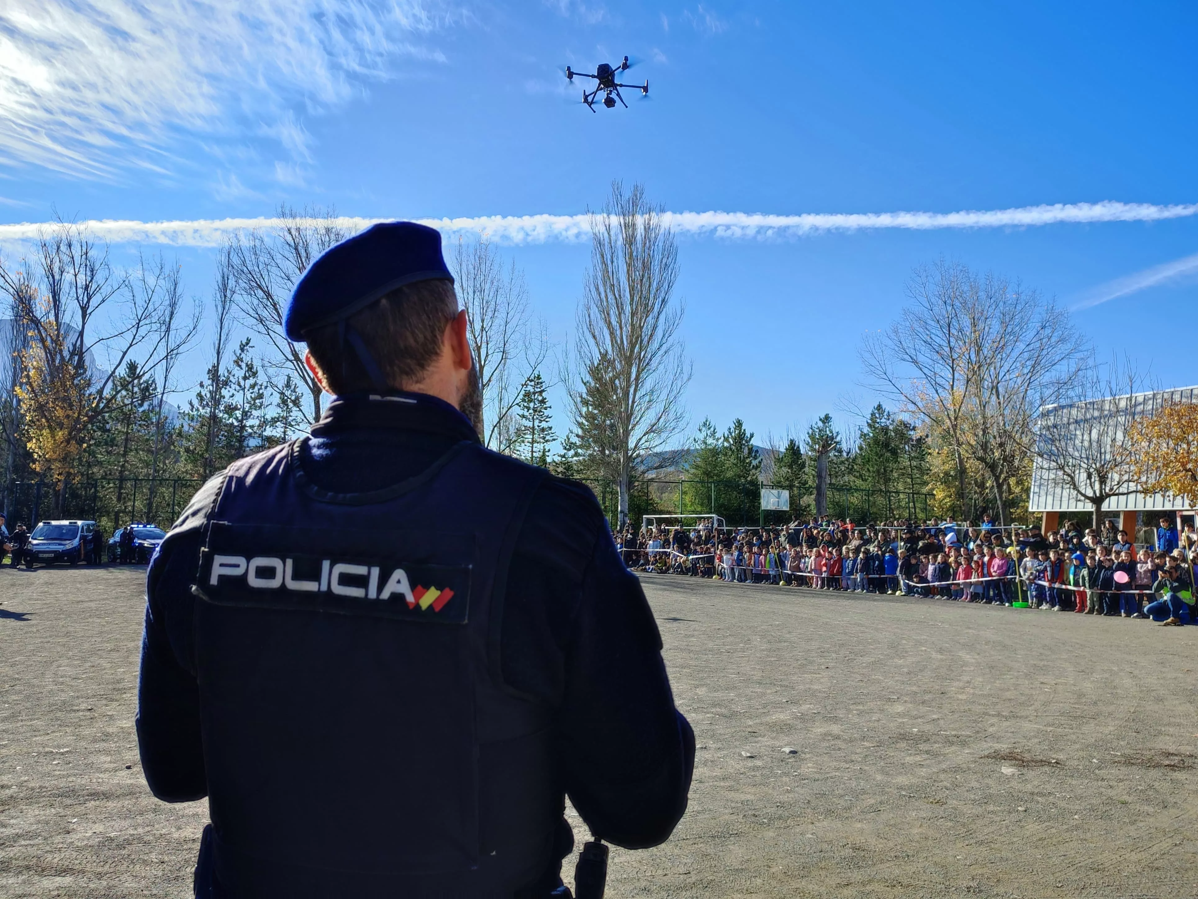 Imagen de archivo de la Policía Nacional de Jaca. Imagen de archivo de la Policía Nacional de Jaca.
