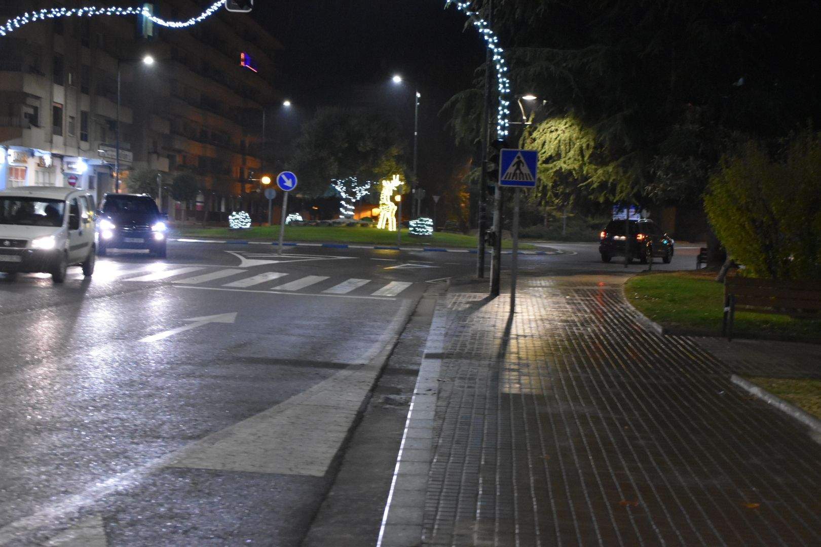 Encendido navideño en Monzón 