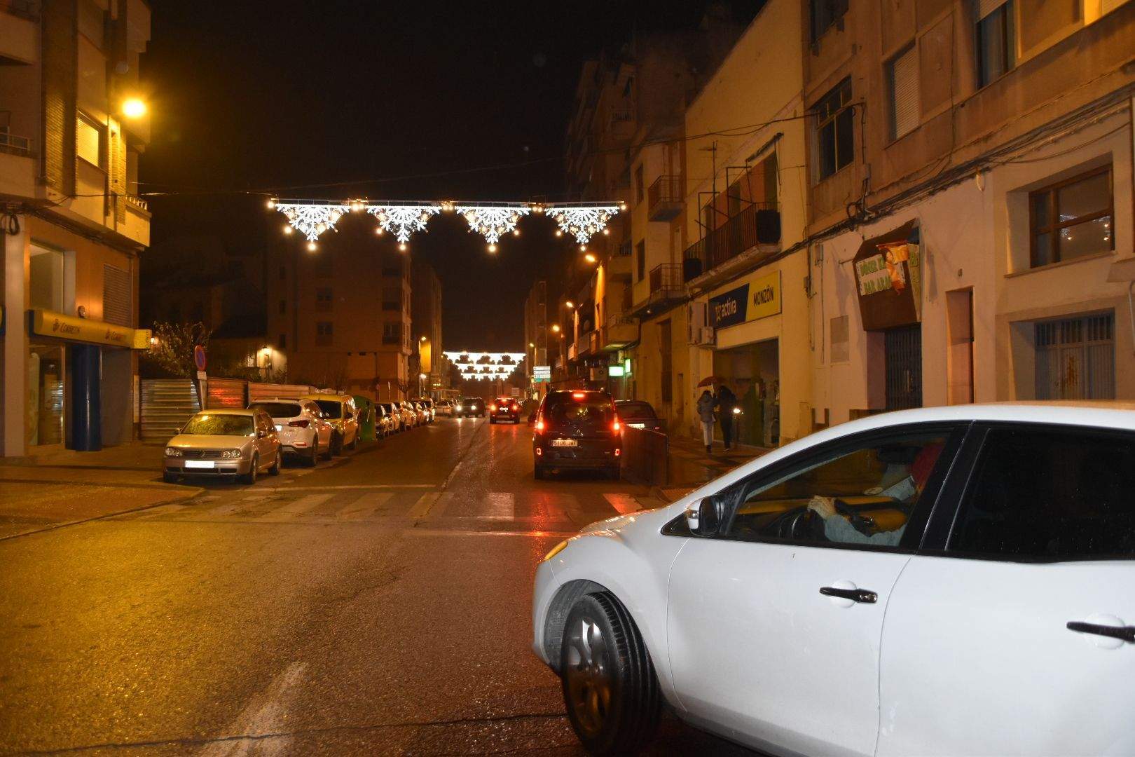 Encendido navideño en Monzón 