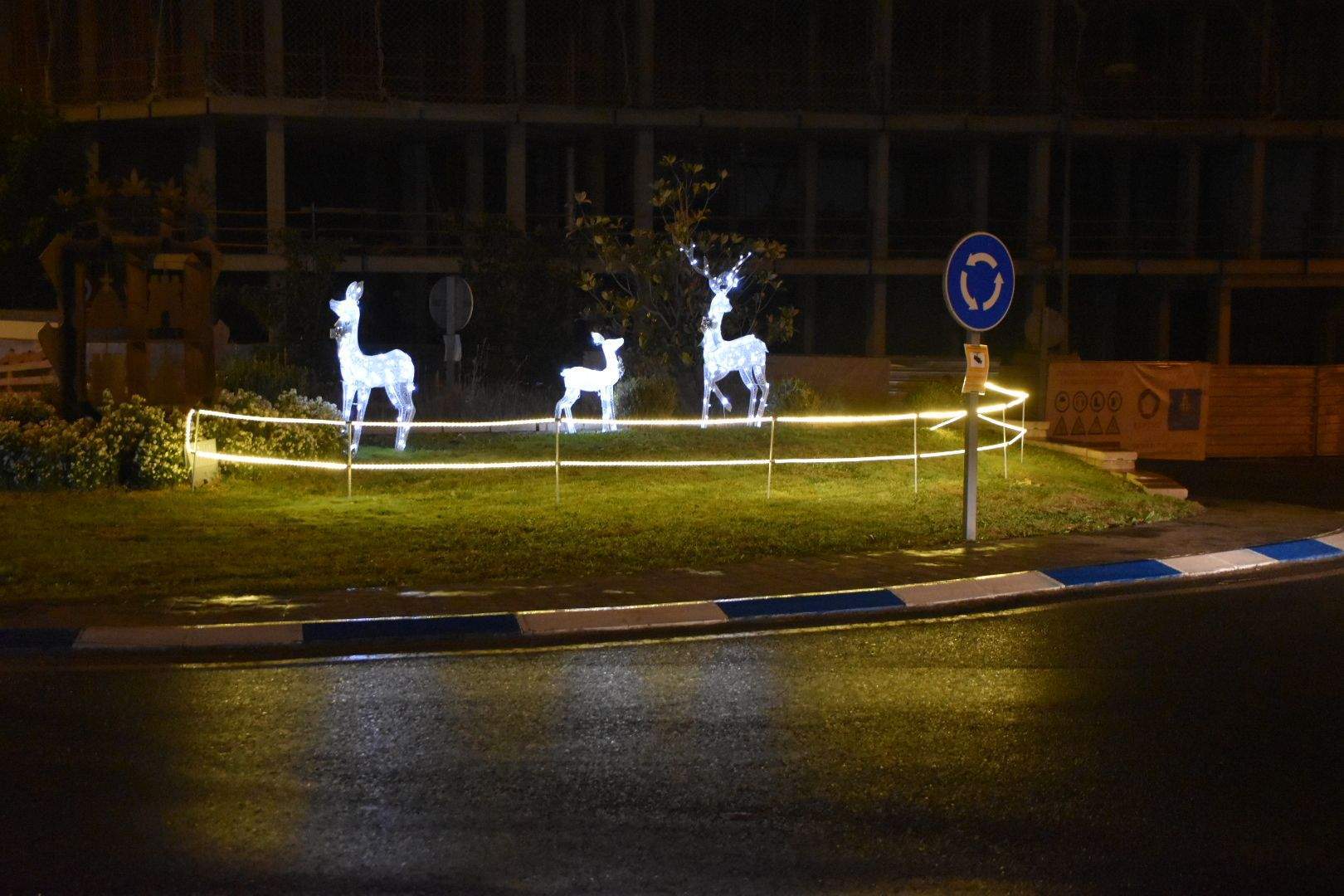 Encendido navideño en Monzón 