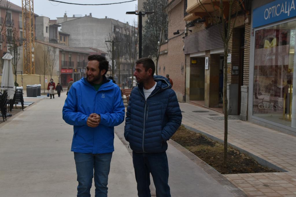 Se abre a los peatones la "nueva" Avenida del Pilar