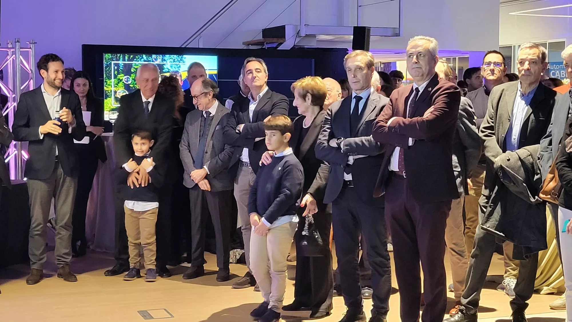 Inauguración de las instalaciones de Automóviles Cabrero en Monzón