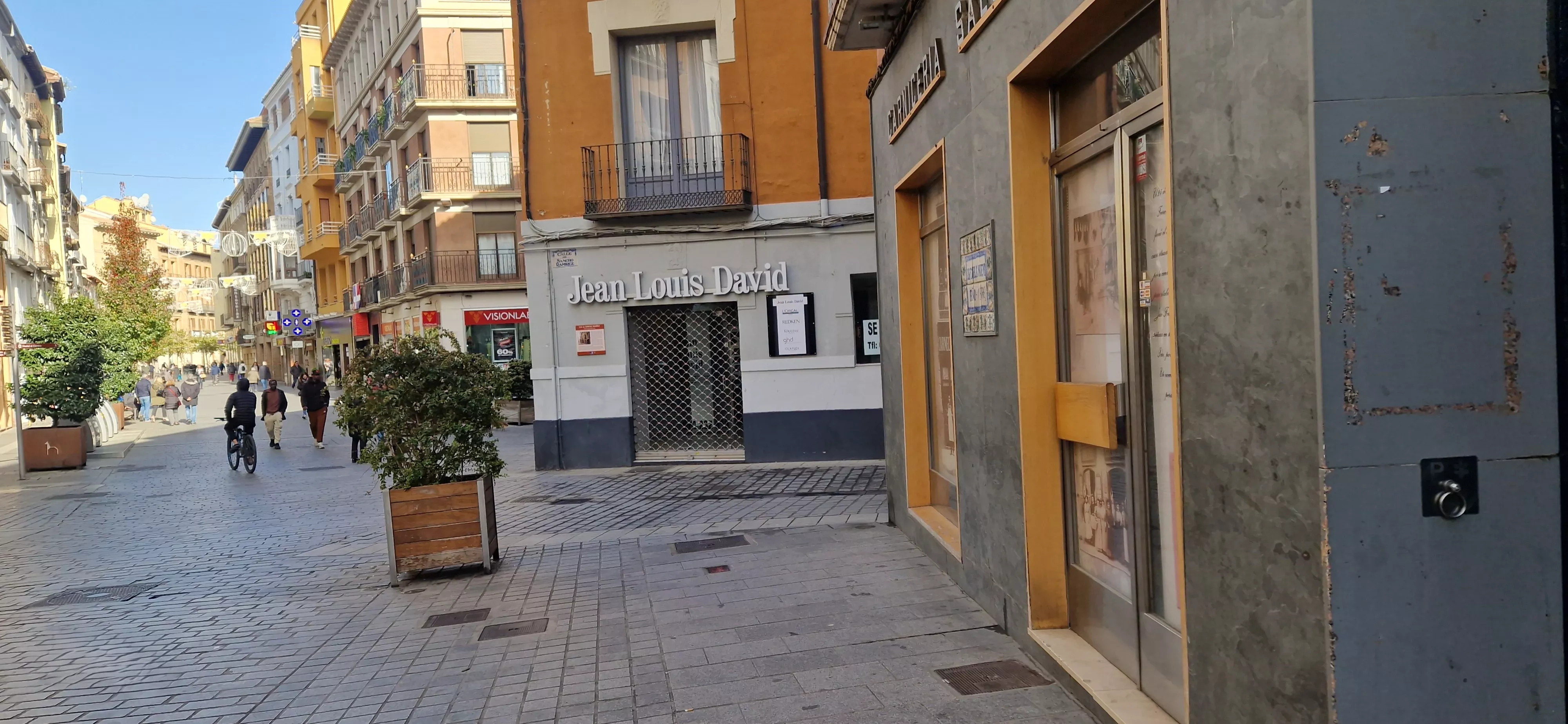 La próxima actuación será en lo que fue una peluquería. Foto Myriam Martínez