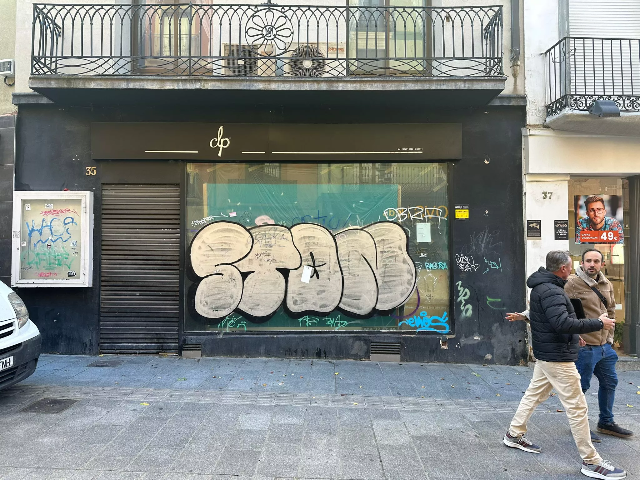 Imagen que presentaba el local antes de la intervención.