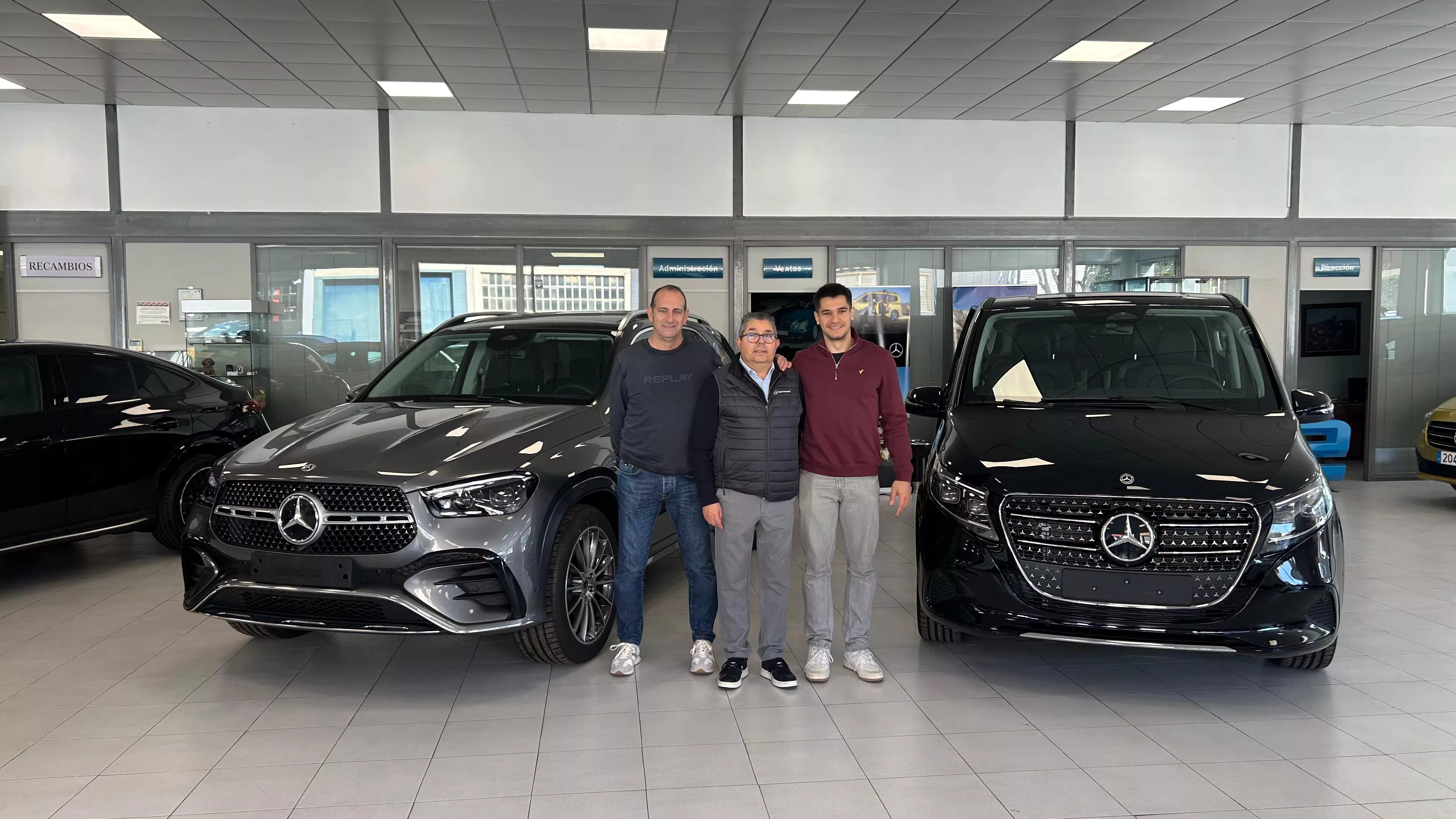 Nolasco, Óscar García y Juan Carlos Castán