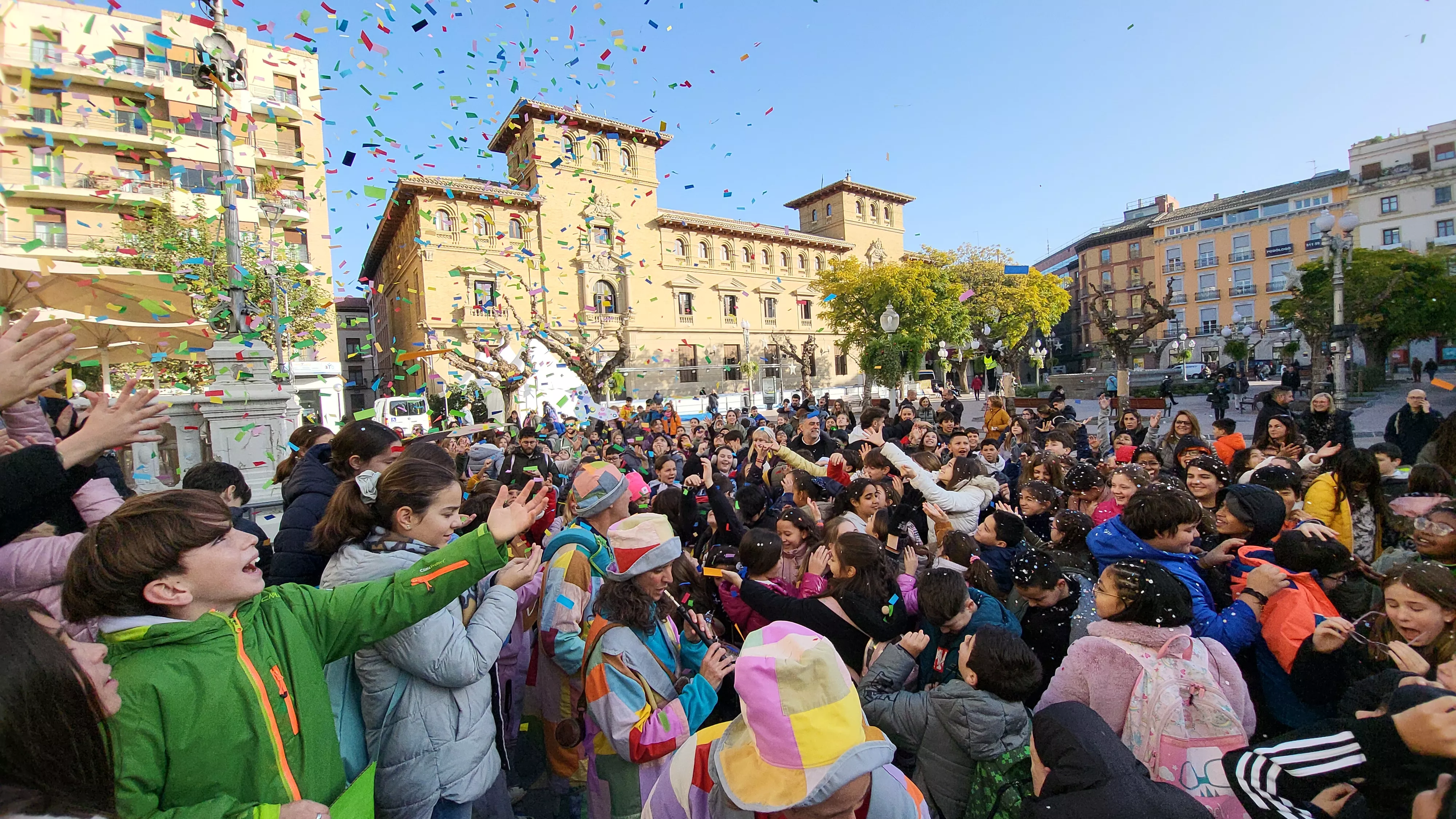Celebración en Huesca de la jornada de los derechos de las niñas y los niños. Foto Mercedes Manterola Celebración en Huesca de la jornada de los derechos de las niñas y los niños. Foto Mercedes Manterola